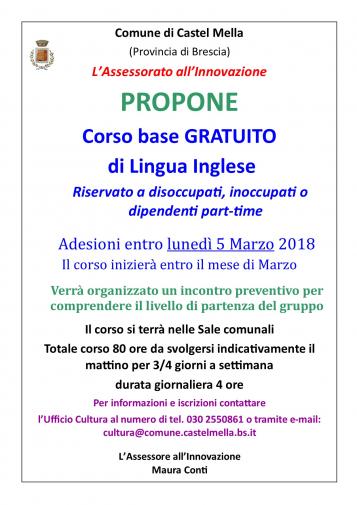 corso di inglese Corso di inglese