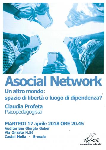 Asocial network Asocial network